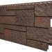 Фасадная панель VOX Sandstone (Сандстоун) темно коричневый купить в Усолье-Сибирском