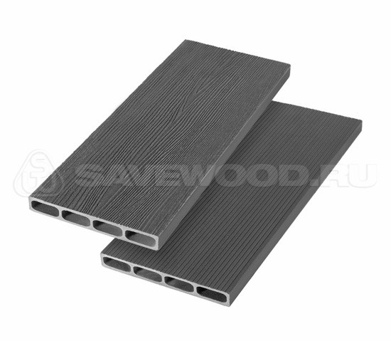 Грядочная доска ДПК 3D Savewood SW Rubus (R) графит купить в Усолье-Сибирском