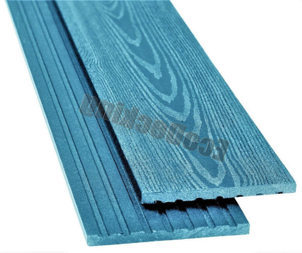 Заборная доска   из ДПК ECODECKING Лазурь купить в Усолье-Сибирском