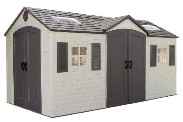 Сарай пластиковый LifeTime 15x8 DD купить в Усолье-Сибирском