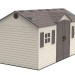 Сарай пластиковый LifeTime 15x8 DD купить в Усолье-Сибирском