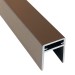 П-профиль Алюминиевый EasyDecking 35x25 Венге купить в Усолье-Сибирском