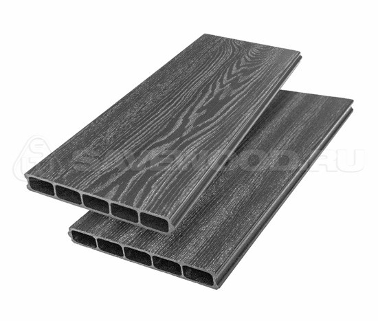 Грядочная доска ДПК 3D Savewood SW Rumex Графит купить в Усолье-Сибирском