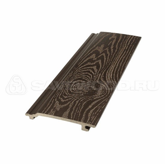 Сайдинг из дпк savewood sw-sorbus тангенциальный распил темно-коричневый купить в Усолье-Сибирском