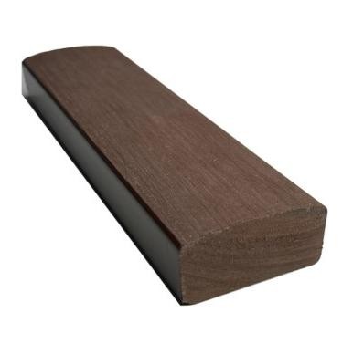 Лавочный брус Ecodecking Некст полнотелый брашированный 70х35 шоколад купить в Усолье-Сибирском