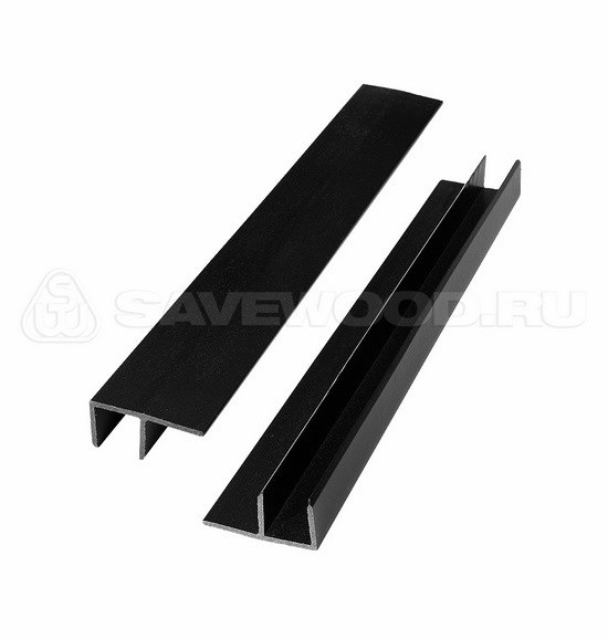 F-профиль ДПК Savewood – Чёрный купить в Усолье-Сибирском