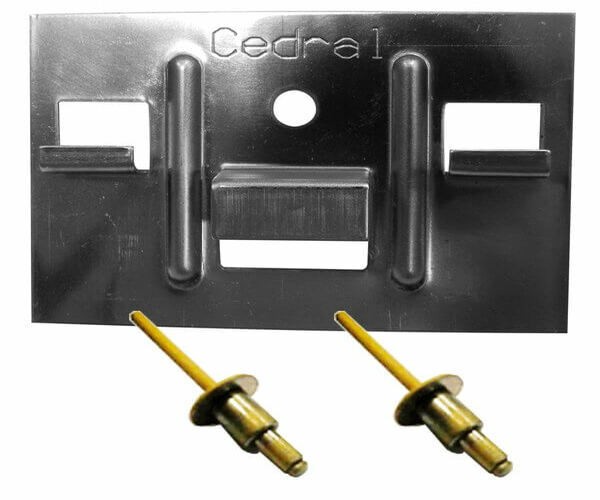 КЛЯММЕР + ЗАКЛЁПКА ДЛЯ CEDRAL CLICK 250 ШТ купить в Усолье-Сибирском
