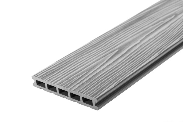 Террасная доска из ДПК RusDecking Unodeck Mogano - Серый купить в Усолье-Сибирском