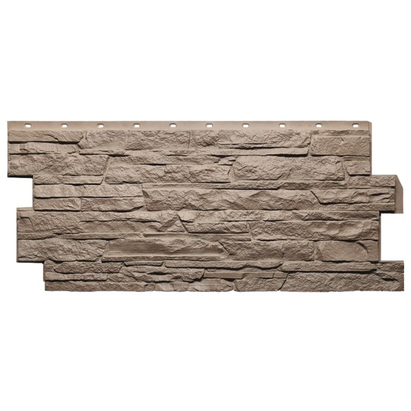 Фасадная панель FineBer, Скала, Песочный купить в Усолье-Сибирском