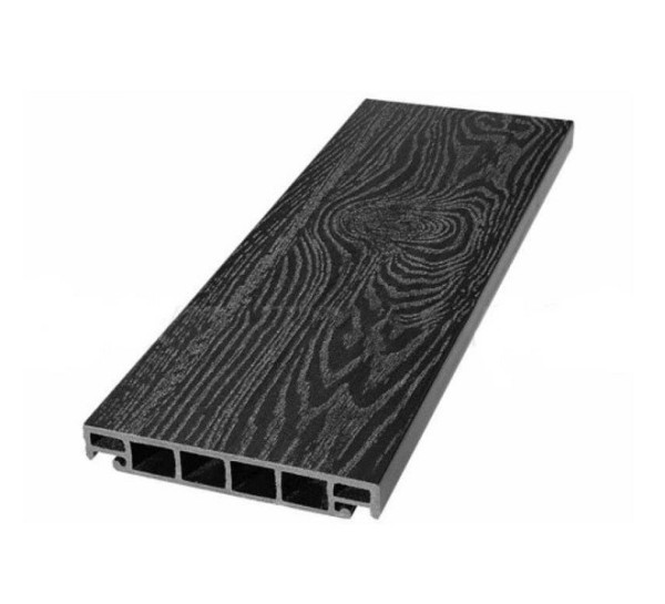 Террасная доска из ДПК SW Salix (T) 2D чёрный купить в Усолье-Сибирском