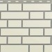 Фасадная панель Альта-Профиль, Кирпич Клинкерный, Белый купить в Усолье-Сибирском