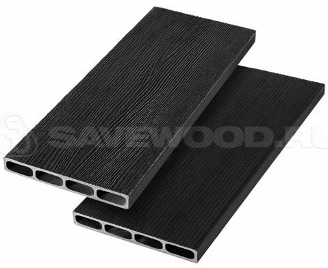 Грядочная доска ДПК 3D Savewood SW Rubus (R) чёрный купить в Усолье-Сибирском
