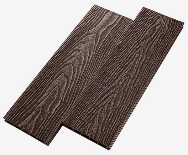 Террасная доска из ДПК RusDecking Unodeck Vintage - Венге купить в Усолье-Сибирском