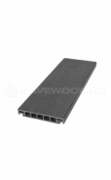 Террасная доска из ДПК SW Salix (S) (R) графит купить в Усолье-Сибирском