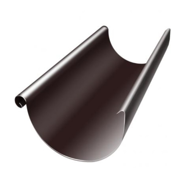 Водосток Grand Line 125x90 – Желоб 3м RAL 8017 купить в Усолье-Сибирском
