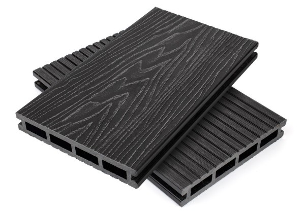 Террасная доская ДПК NanoWood Nature 3D пустотелая Графит купить в Усолье-Сибирском