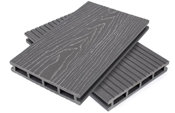 Террасная доская ДПК NanoWood Nature 3D пустотелая Серый купить в Усолье-Сибирском