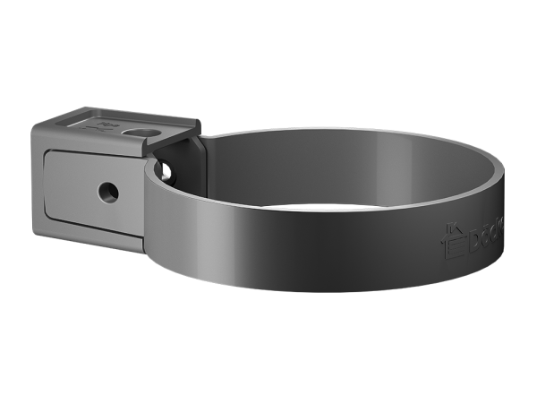 Хомут универсальный для водосточной трубы Docke Premium Графит купить в Усолье-Сибирском