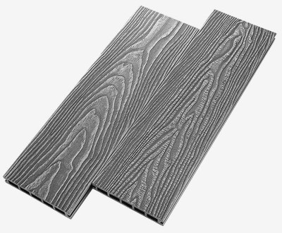 Террасная доска из ДПК RusDecking Unodeck Vintage - Серый