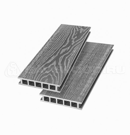 Террасная доска из ДПК SW-Fagus «SaveWood» пепельный купить в Усолье-Сибирском